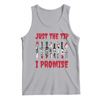 Funny Halloween Just The Tip I Promise Tank Top Horror Movie Knives - Wonder Print Shop