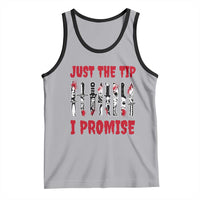 Funny Halloween Just The Tip I Promise Tank Top Horror Movie Knives - Wonder Print Shop