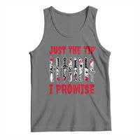Funny Halloween Just The Tip I Promise Tank Top Horror Movie Knives - Wonder Print Shop