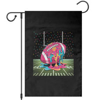 American Football Sprinkles Ice Cream Drip Field Goal Garden Flag - Wonder Print Shop