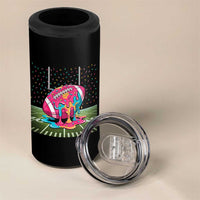 American Football Sprinkles Ice Cream Drip Field Goal 4 in 1 Can Cooler Tumbler - Wonder Print Shop