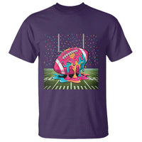American Football Sprinkles Ice Cream Drip Field Goal T Shirt - Wonder Print Shop