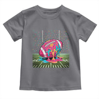 American Football Sprinkles Ice Cream Drip Field Goal Toddler T Shirt - Wonder Print Shop