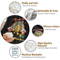 Funny I Wanna Count The Wrinkles On Your Stink Star Throw Blanket Adult Humor - Wonder Print Shop
