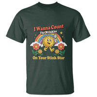 Funny I Wanna Count The Wrinkles On Your Stink Star T Shirt Adult Humor - Wonder Print Shop