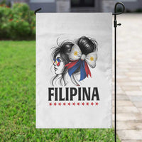 Filipina Girl Philippines Flag Proud Pinay Garden Flag - Wonder Print Shop