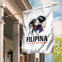 Filipina Girl Philippines Flag Proud Pinay Garden Flag - Wonder Print Shop