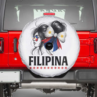 Filipina Girl Philippines Flag Proud Pinay Spare Tire Cover - Wonder Print Shop