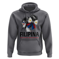 Filipina Girl Philippines Flag Proud Pinay Hoodie - Wonder Print Shop