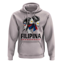Filipina Girl Philippines Flag Proud Pinay Hoodie - Wonder Print Shop