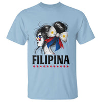 Filipina Girl Philippines Flag Proud Pinay T Shirt - Wonder Print Shop