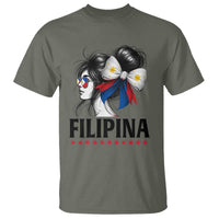Filipina Girl Philippines Flag Proud Pinay T Shirt - Wonder Print Shop