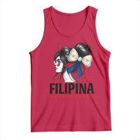 Filipina Girl Philippines Flag Proud Pinay Tank Top - Wonder Print Shop