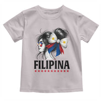 Filipina Girl Philippines Flag Proud Pinay Toddler T Shirt - Wonder Print Shop