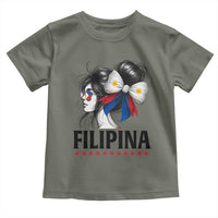 Filipina Girl Philippines Flag Proud Pinay Toddler T Shirt - Wonder Print Shop