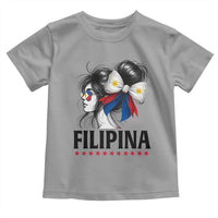 Filipina Girl Philippines Flag Proud Pinay Toddler T Shirt - Wonder Print Shop