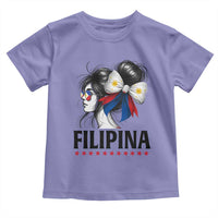 Filipina Girl Philippines Flag Proud Pinay Toddler T Shirt - Wonder Print Shop