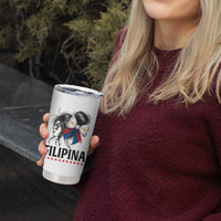 Filipina Girl Philippines Flag Proud Pinay Tumbler Cup - Wonder Print Shop