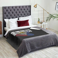 Filipino Pride Throw Blanket Its In My DNA Patriotic Philippines Flag - Wonder Print Shop