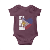 Filipino Pride Baby Onesie Its In My DNA Patriotic Philippines Flag - Wonder Print Shop