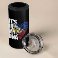 Filipino Pride 4 in 1 Can Cooler Tumbler Its In My DNA Patriotic Philippines Flag - Wonder Print Shop