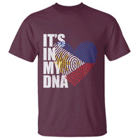 Filipino Pride T Shirt Its In My DNA Patriotic Philippines Flag - Wonder Print Shop