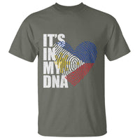 Filipino Pride T Shirt Its In My DNA Patriotic Philippines Flag - Wonder Print Shop