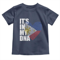 Filipino Pride Toddler T Shirt Its In My DNA Patriotic Philippines Flag - Wonder Print Shop