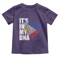 Filipino Pride Toddler T Shirt Its In My DNA Patriotic Philippines Flag - Wonder Print Shop