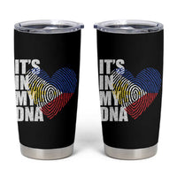Filipino Pride Tumbler Cup Its In My DNA Patriotic Philippines Flag - Wonder Print Shop