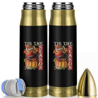 Thanksgiving Tis The Season Bullet Tumbler American Football Pumpkin Fall Season - Wonder Print Shop