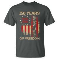 250 Years Of Freedom T Shirt 250th America Anniversary Independence Day