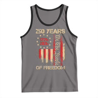 250 Years Of Freedom Tank Top 250th America Anniversary Independence Day