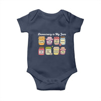 Democracy Is My Jam Baby Onesie Social Justice Protest Resist - Wonder Print Shop