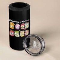 Democracy Is My Jam 4 in 1 Can Cooler Tumbler Social Justice Protest Resist - Wonder Print Shop
