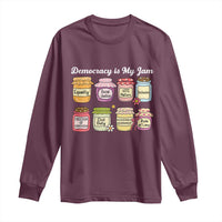 Democracy Is My Jam Long Sleeve Shirt Social Justice Protest Resist - Wonder Print Shop
