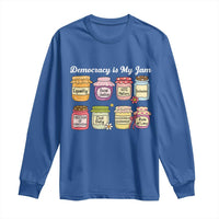 Democracy Is My Jam Long Sleeve Shirt Social Justice Protest Resist - Wonder Print Shop