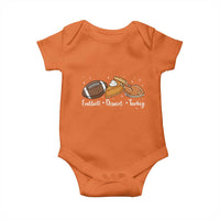 Funny Political Fall Season Baby Onesie Football Dessert Turkey Thanksgiving - Wonder Print Shop