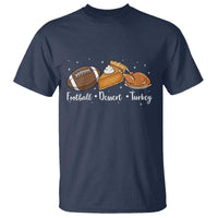Funny Political Fall Season T Shirt Football Dessert Turkey Thanksgiving - Wonder Print Shop