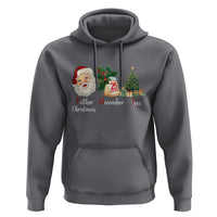 Funny Political Christmas Hoodie Father Christmas December Tree - Wonder Print Shop