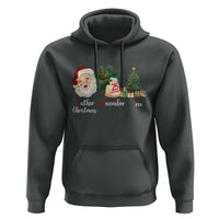 Funny Political Christmas Hoodie Father Christmas December Tree - Wonder Print Shop