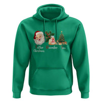 Funny Political Christmas Hoodie Father Christmas December Tree - Wonder Print Shop