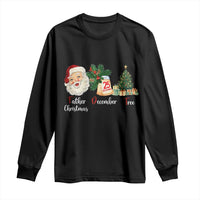 Funny Political Christmas Long Sleeve Shirt Father Christmas December Tree - Wonder Print Shop