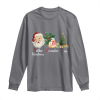 Funny Political Christmas Long Sleeve Shirt Father Christmas December Tree - Wonder Print Shop