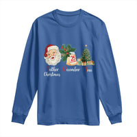 Funny Political Christmas Long Sleeve Shirt Father Christmas December Tree - Wonder Print Shop