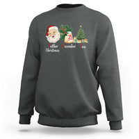 Funny Political Christmas Sweatshirt Father Christmas December Tree - Wonder Print Shop