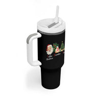 Funny Political Christmas Tumbler With Handle Father Christmas December Tree - Wonder Print Shop