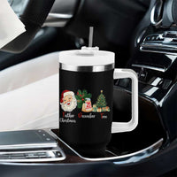 Funny Political Christmas Tumbler With Handle Father Christmas December Tree - Wonder Print Shop