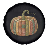 Book Pumpkin Autumn Fall Librarians Bookworm Teacher Spare Tire Cover - Wonder Print Shop