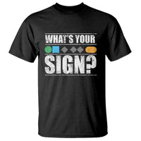 Funny Ski Snowboard Whats Your Sign T Shirt - Wonder Print Shop